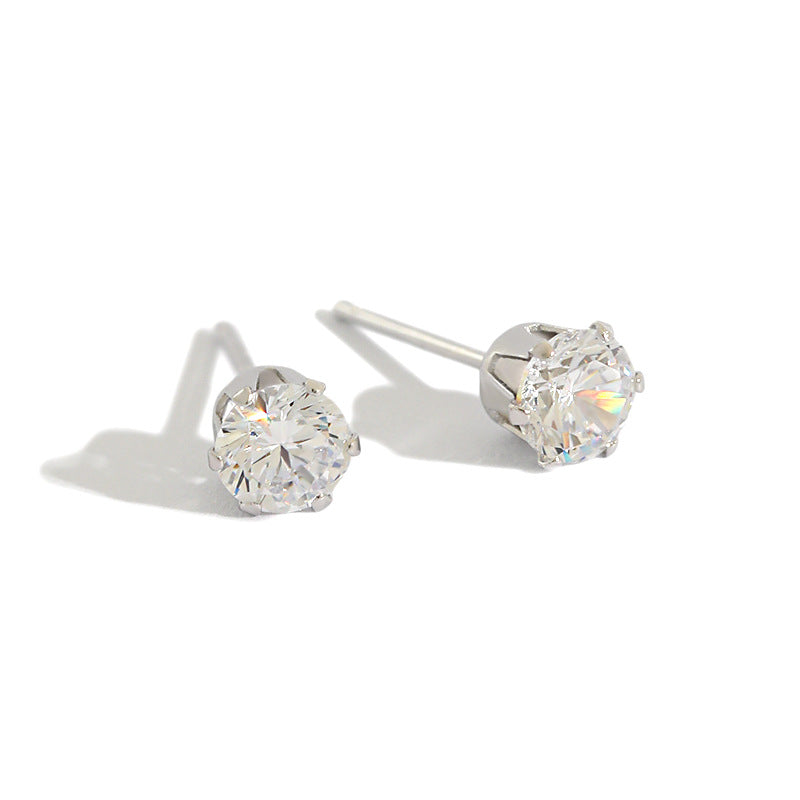 S925 Sterling Silver Stud Earrings