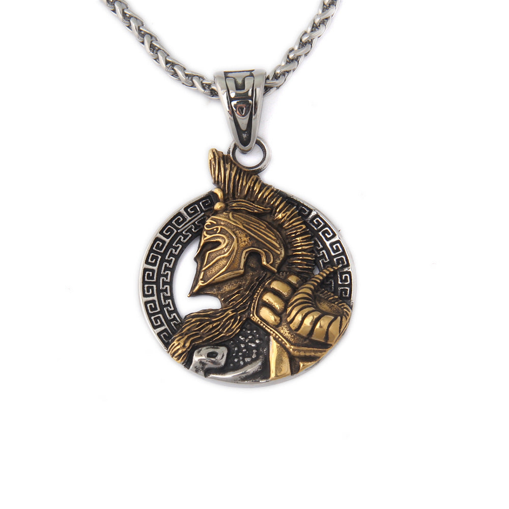 Viking Warrior Titanium Steel Pendant Stainless Steel