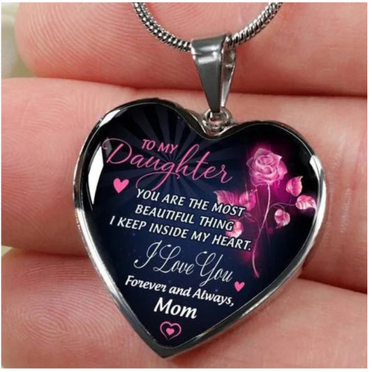 New product mother and daughter necklace