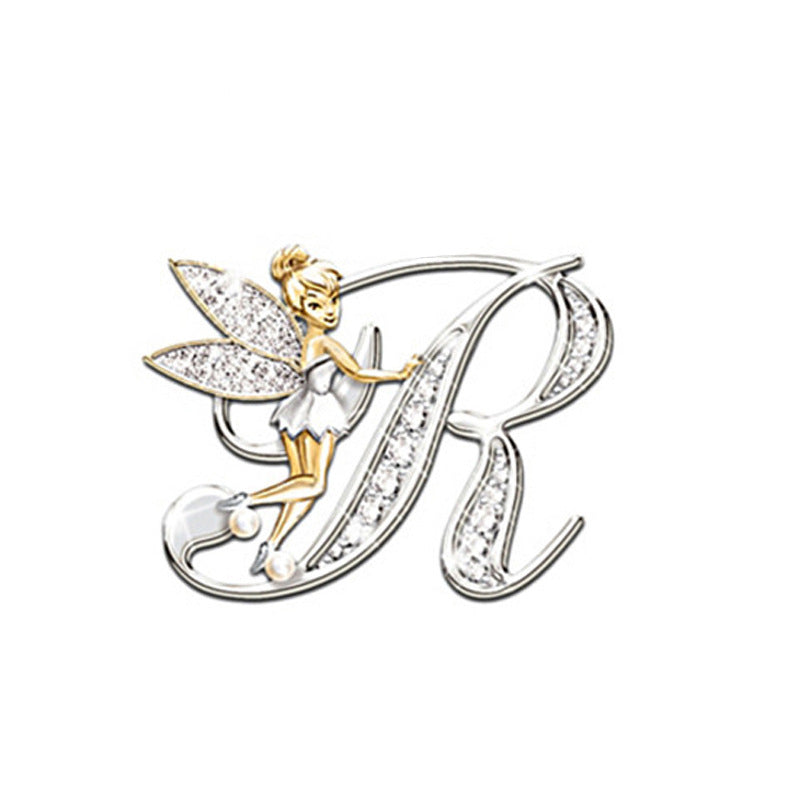 Women's Fashion 26 English Letter Brooch