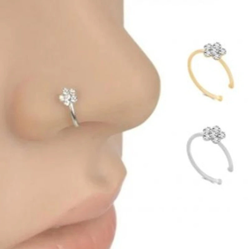 Rhinestone Nose Ring