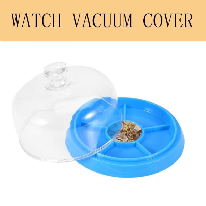 6-Slot Watch Dust Cover with Tray