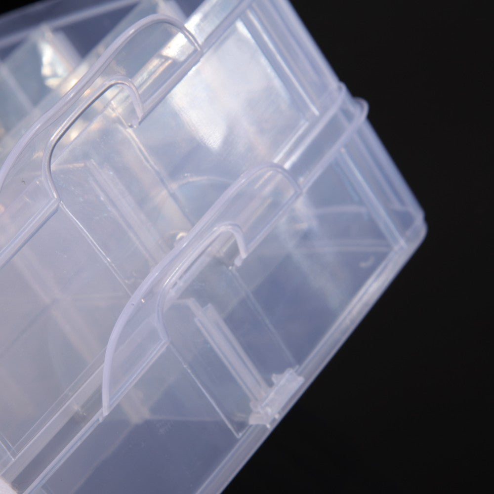 Extra Large Three-Layer Plastic Box Jewelry Box Jewelry Box