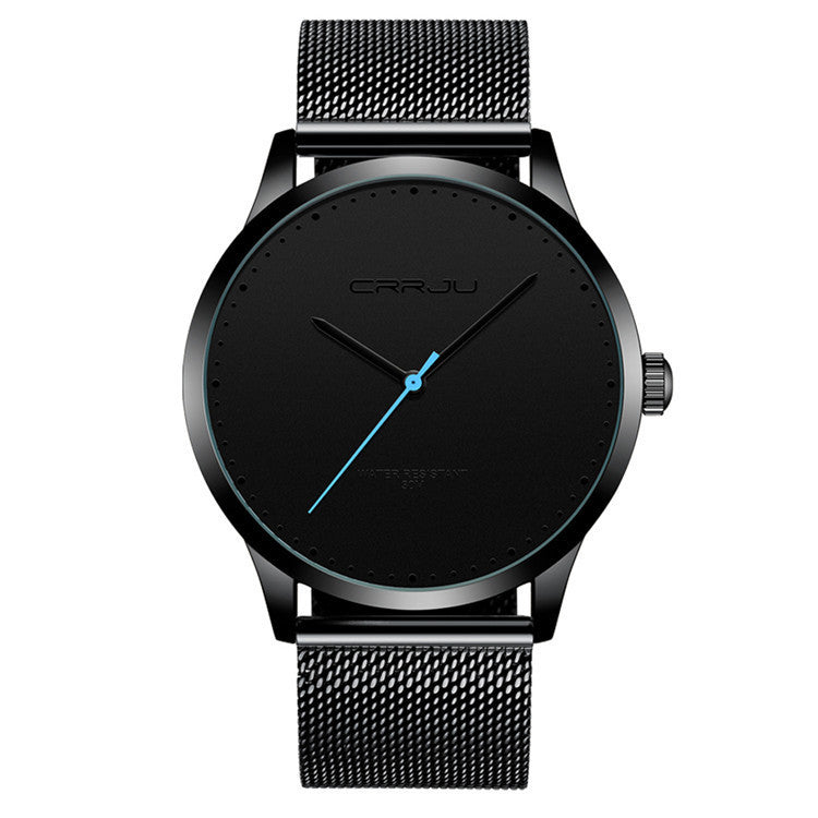 Stylish Stainless Steel Mesh Belt Fashion Watch for Men