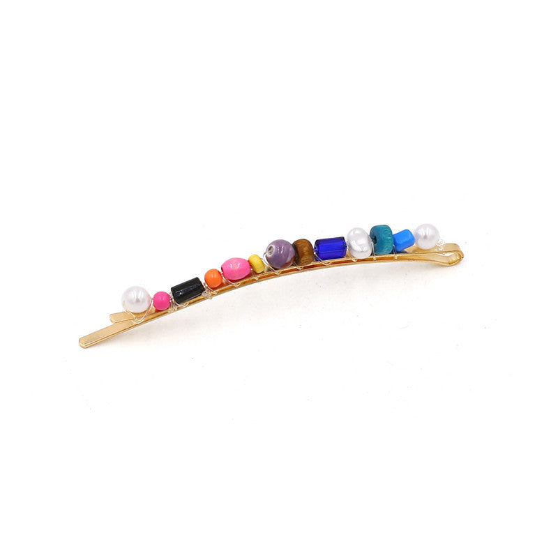 Color Wood Handmade Ethnic Hairpin Set