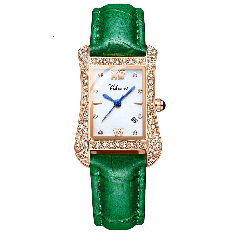 Women Wrist Watch CHENXI Brand Irregular Dial Diamond