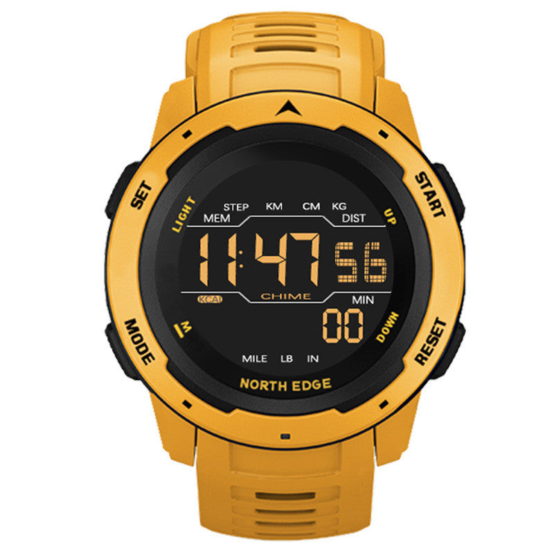 NORTH EDGE Digital Watch Multifunctional Sports Dual Time Watch