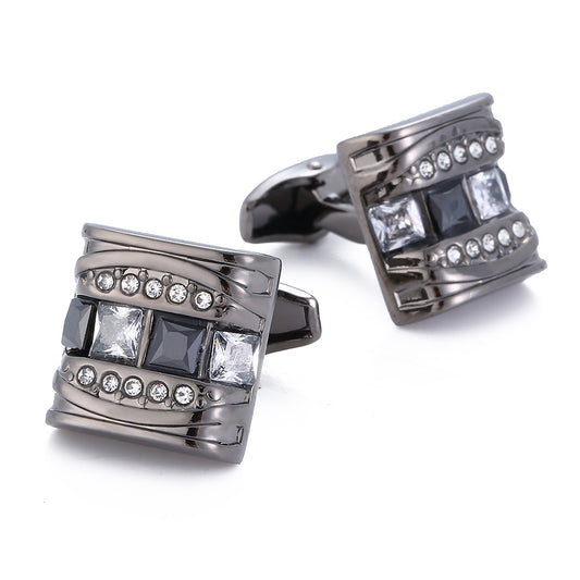 Black Business French Cufflinks