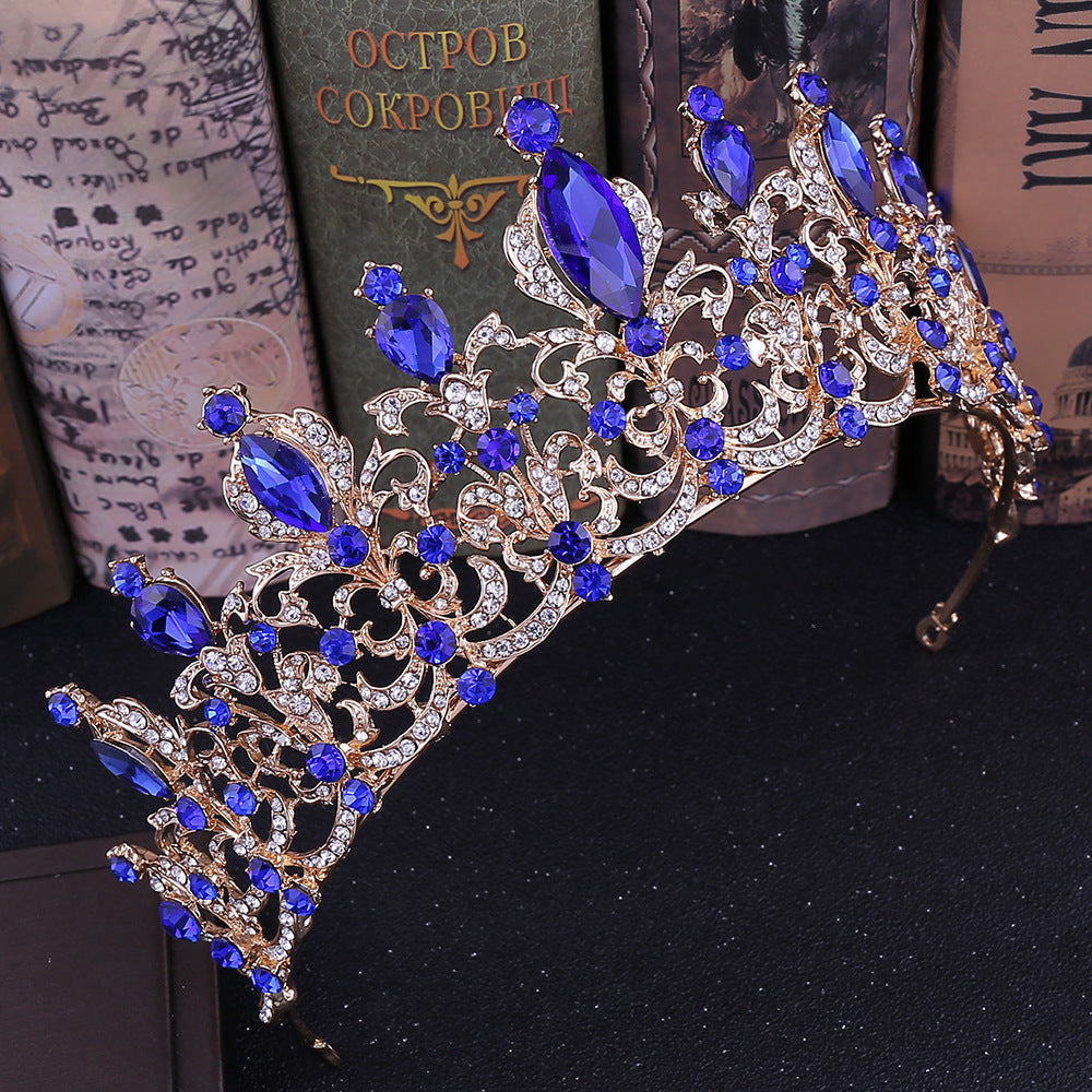 Baroque Crown Wedding Diadem Dress Accessories