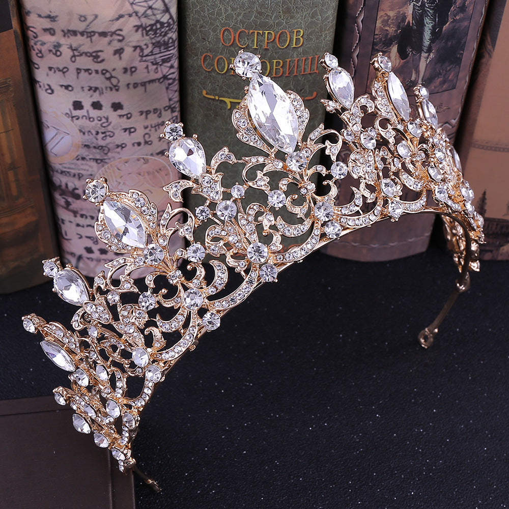 Baroque Crown Wedding Diadem Dress Accessories