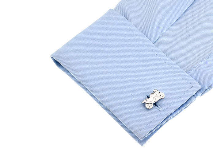 Cufflinks French Shirt Button Electric Motorcycle Shape