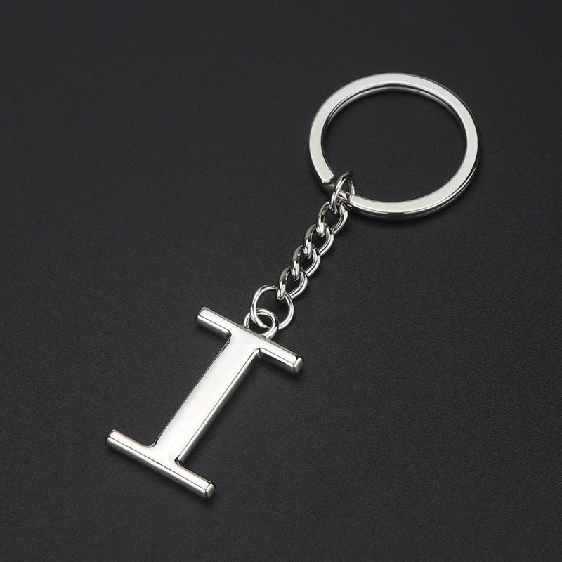 English Alphabet Letter Keychain