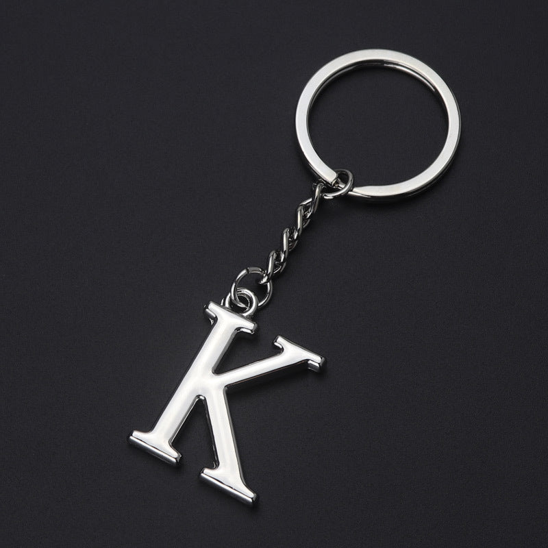 English Alphabet Letter Keychain