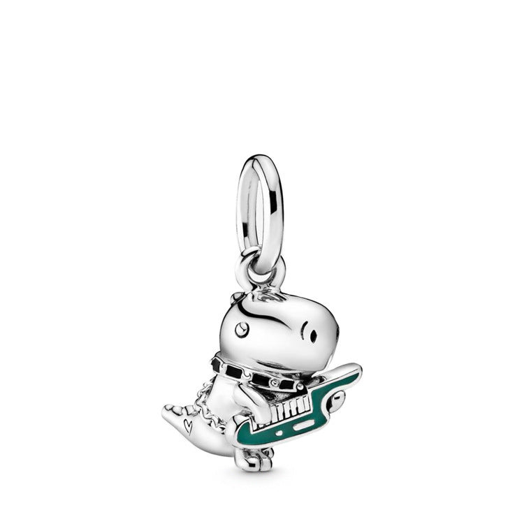 Dog Pendant 925 Silver DIY Labrador Dog Pendant Singapore Cartoon Dog Pug Bracelet Accessories