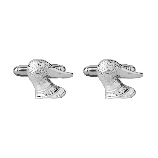 Shirt Dress Duck HEad Pattern Cufflinks Cufflinks