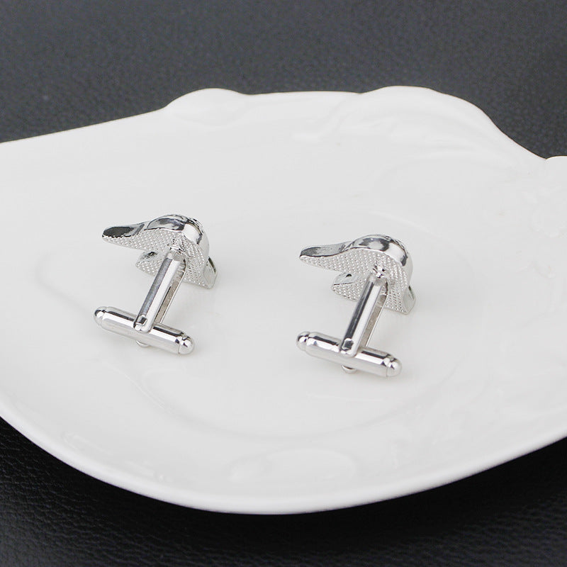 Shirt Dress Duck HEad Pattern Cufflinks Cufflinks