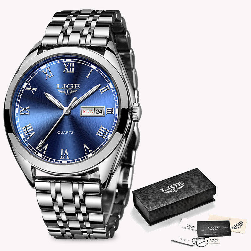 Waterproof Multi-function Quartz Watch