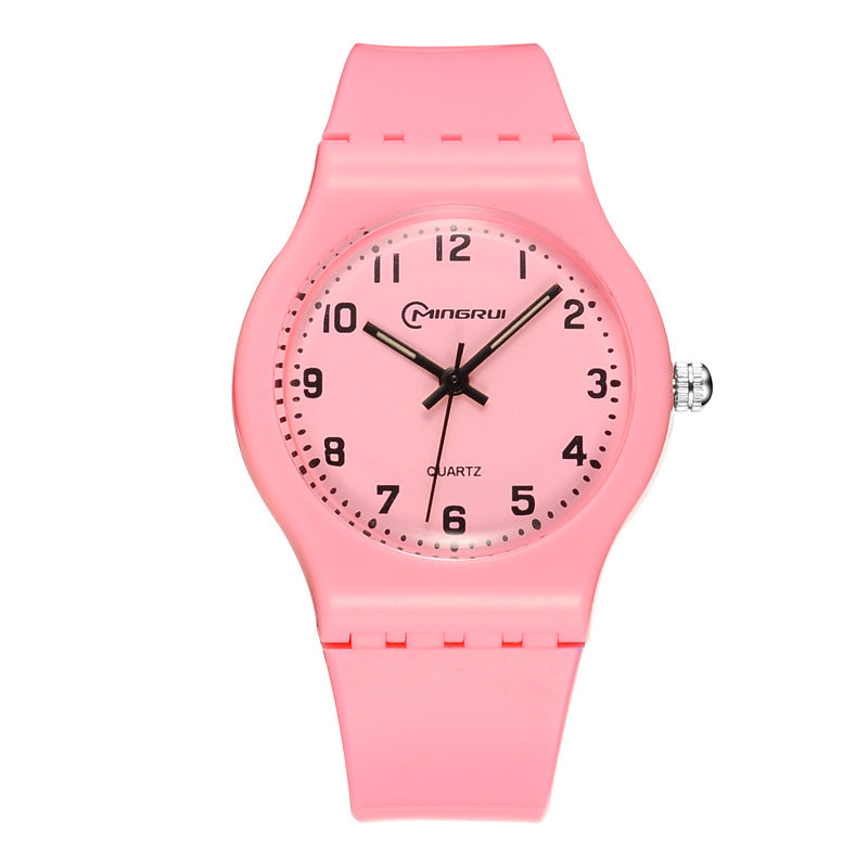 Simple Casual High School Student Waterproof Quartz Watch Fashion Trend Female