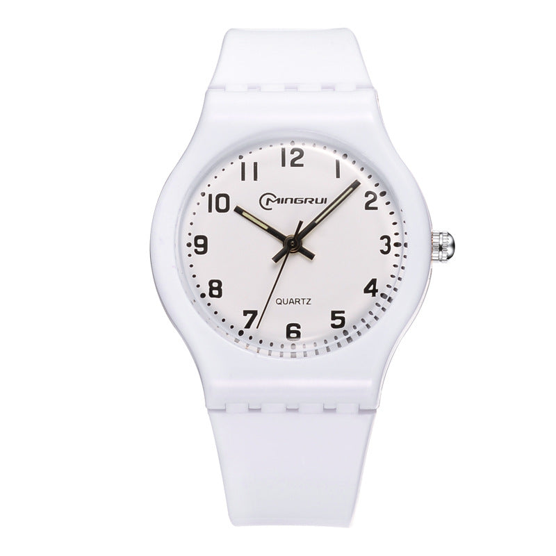 Simple Casual High School Student Waterproof Quartz Watch Fashion Trend Female