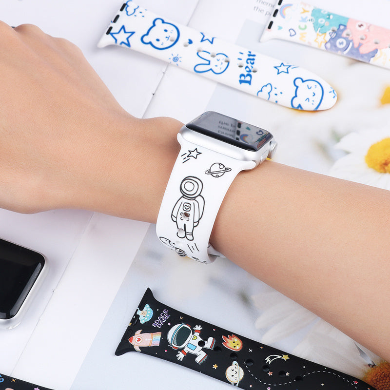 Astronaut Creative Print Fashion Strap