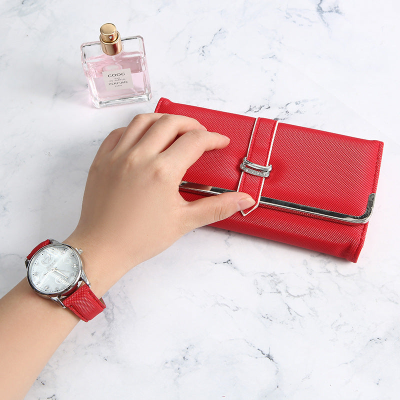 New Product Trendy Fashion Wallet Watch Set Box With Exquisite Gift Box Valentine'S Day Gift Ladies Gift Set