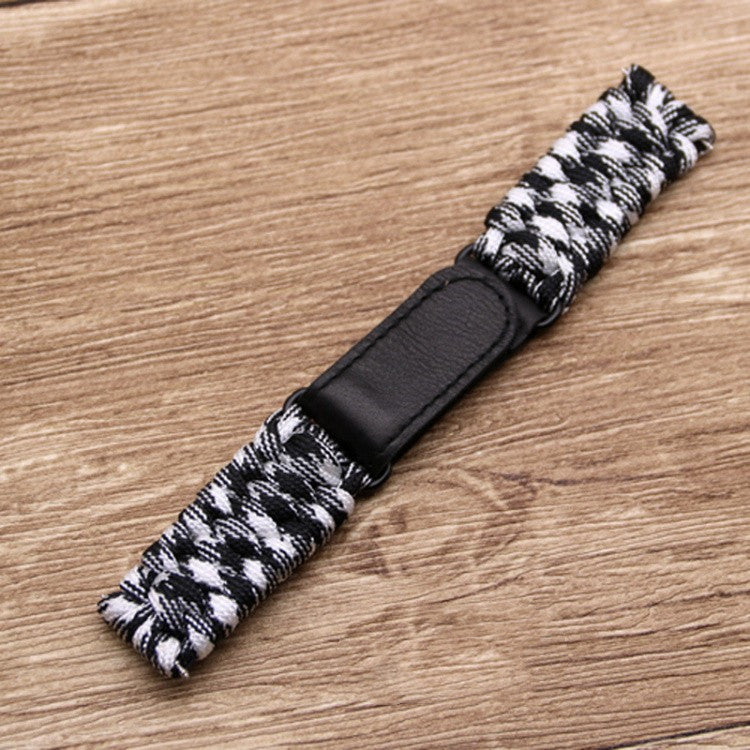 Sport Braided Strap For Samsung Galaxy Watch 3, 41mm 45mm, Nylon, For Huewei Watch Gt 2E, Leather Rope Strap