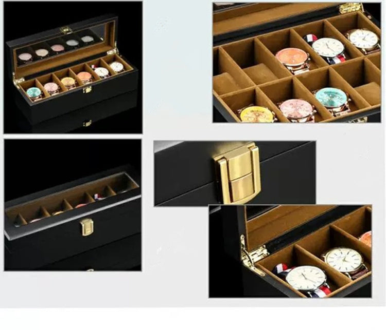 Wooden Watch Display Organizer