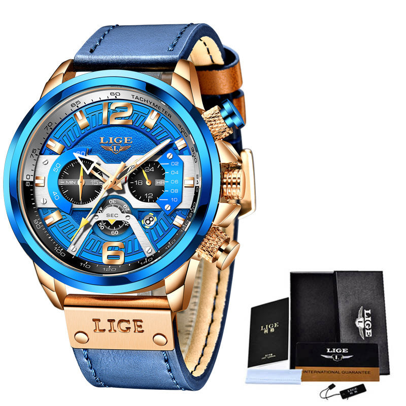 Men's Multifunction Sports Quartz Watch