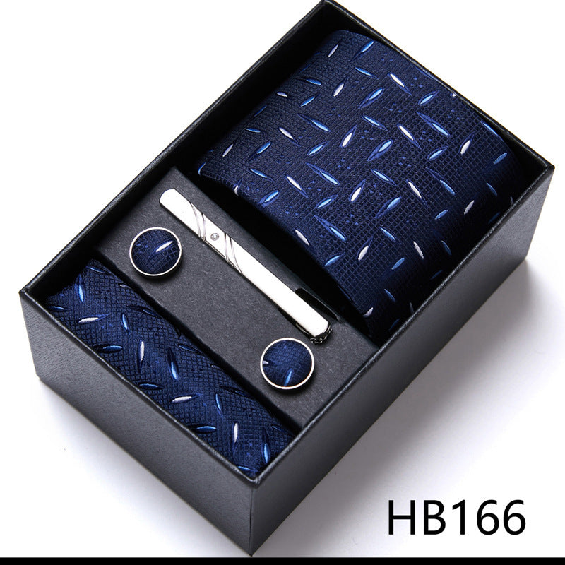 Men's Six-Piece Business Formal Wedding Tie Gift Set