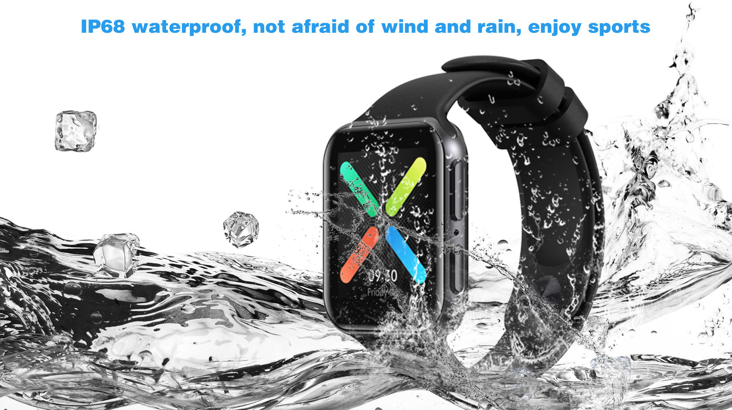 Smart Watch Men's Full Touch Fitness Bracelet IP67 Waterproof P8 SE GTS