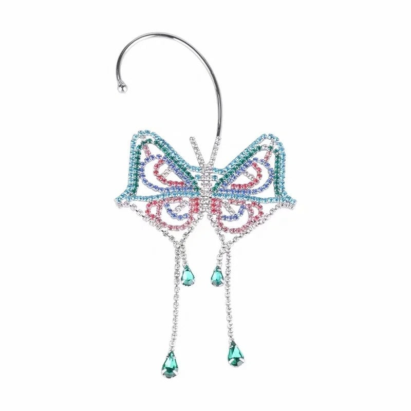 Butterfly Exaggerated Earrings Personality Cold Wind Earring Earrings
