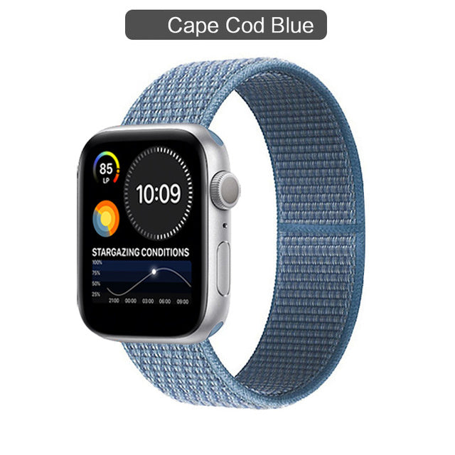 Compatible with Apple, The Watch Band Is Suitable For Watch Nylon Loop Iwatch3456 Sports Se Six Representative Band Manufacturers