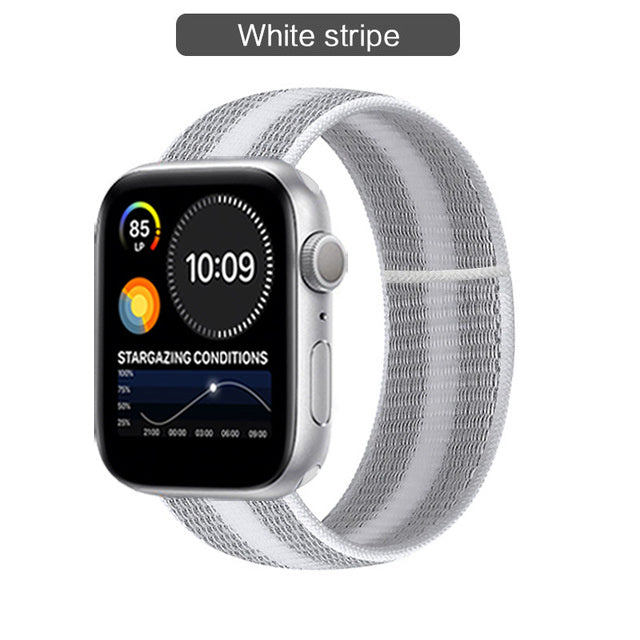 Compatible with Apple, The Watch Band Is Suitable For Watch Nylon Loop Iwatch3456 Sports Se Six Representative Band Manufacturers