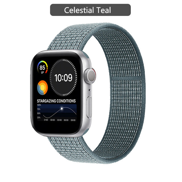 Compatible with Apple, The Watch Band Is Suitable For Watch Nylon Loop Iwatch3456 Sports Se Six Representative Band Manufacturers