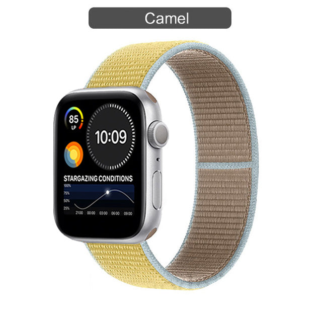 Compatible with Apple, The Watch Band Is Suitable For Watch Nylon Loop Iwatch3456 Sports Se Six Representative Band Manufacturers