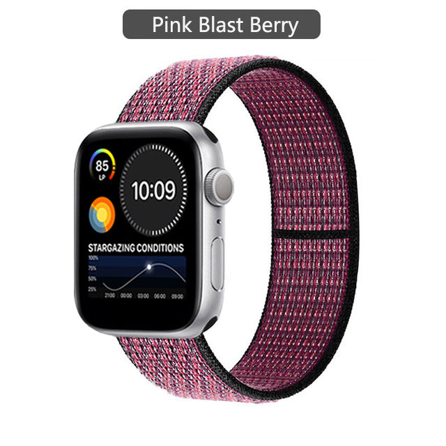 Compatible with Apple, The Watch Band Is Suitable For Watch Nylon Loop Iwatch3456 Sports Se Six Representative Band Manufacturers