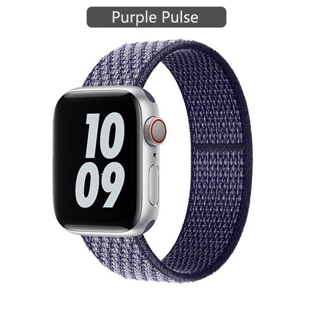 Compatible with Apple, The Watch Band Is Suitable For Watch Nylon Loop Iwatch3456 Sports Se Six Representative Band Manufacturers