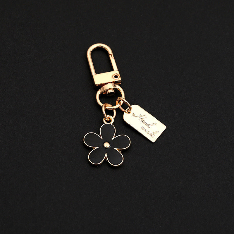 Metal Small Daisy Keychain Niche Flowers