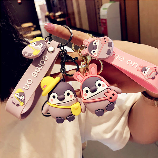 Creative Cartoon Cute Penguin Keychain