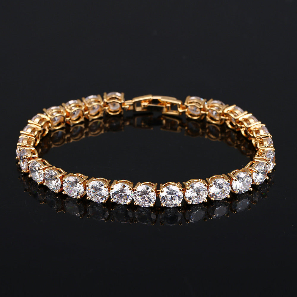 BeaQueen Bridesmaids Luxury CZ Crystal Jewelry Brilliant