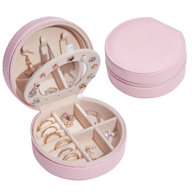Portable Mini Jewelry Storage Box