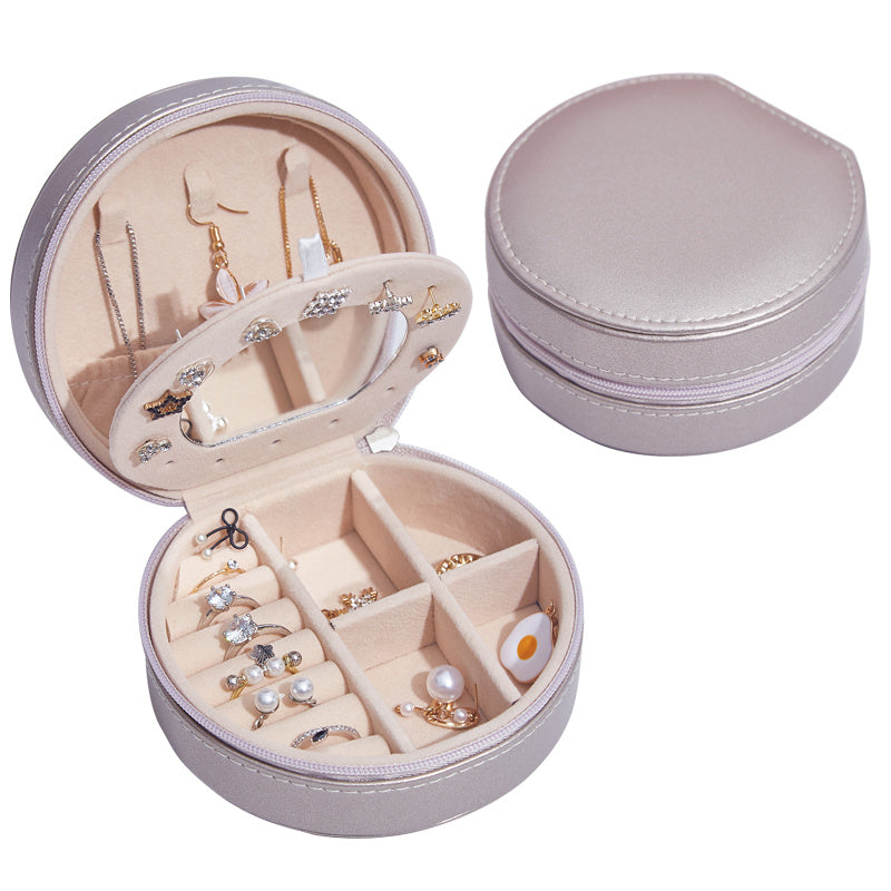 Portable Mini Jewelry Storage Box