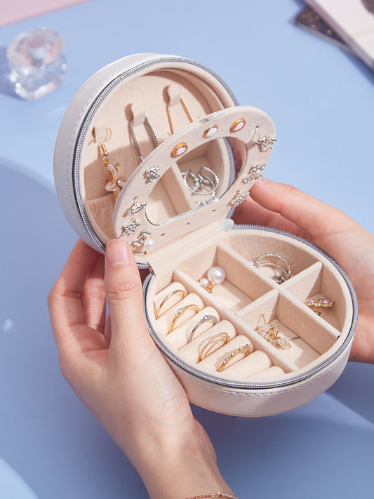 Portable Mini Jewelry Storage Box