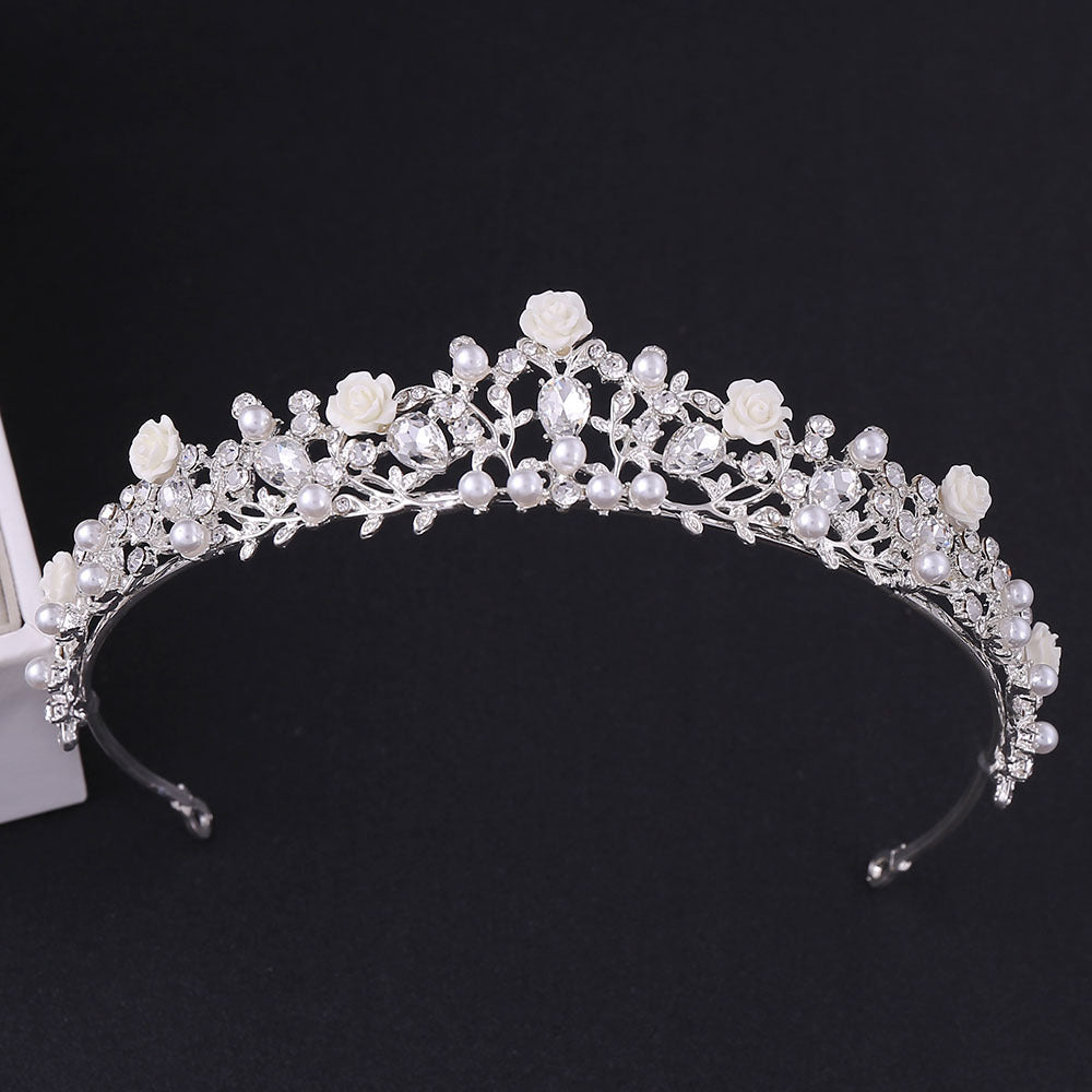 Flower Pearl Children's Hair Accessories Accessories Bridal Tiara