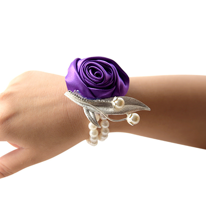 Wedding Gift Manufacturers, Wedding Decoration, Wrist Flower Corsage Brooch, Bridal Dress Up, Small Gifts