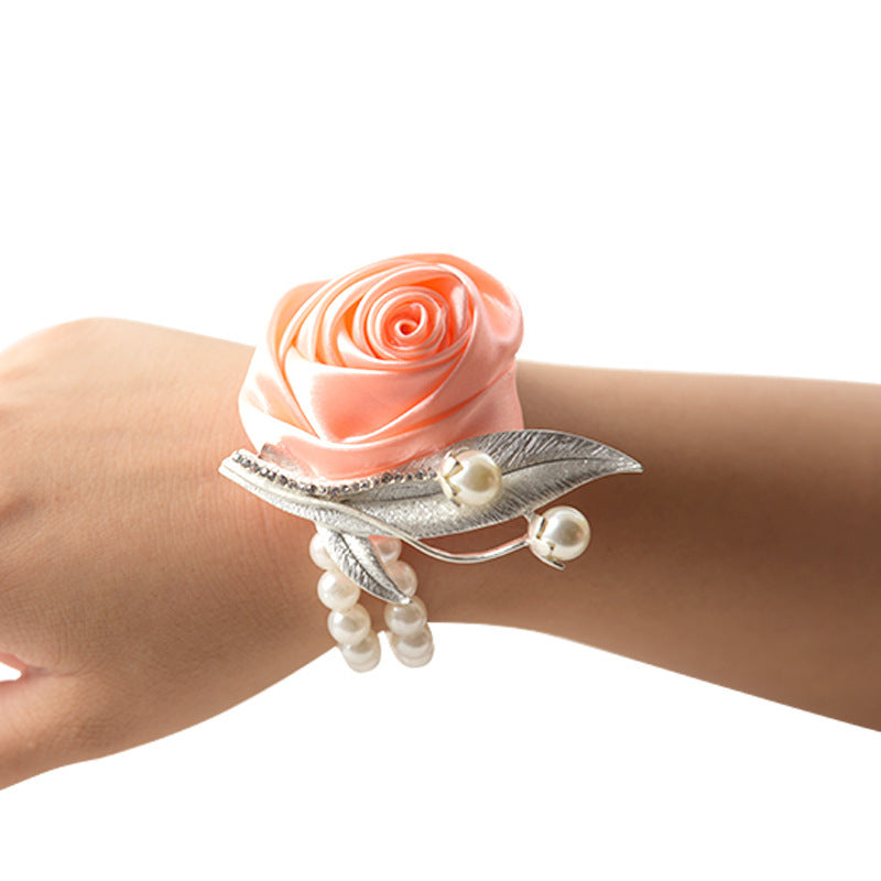 Wedding Gift Manufacturers, Wedding Decoration, Wrist Flower Corsage Brooch, Bridal Dress Up, Small Gifts