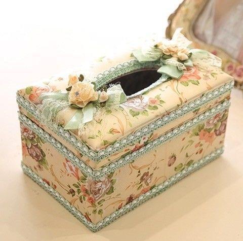 Jewelry Box, Earrings, Ring Storage Box, Tissue Box