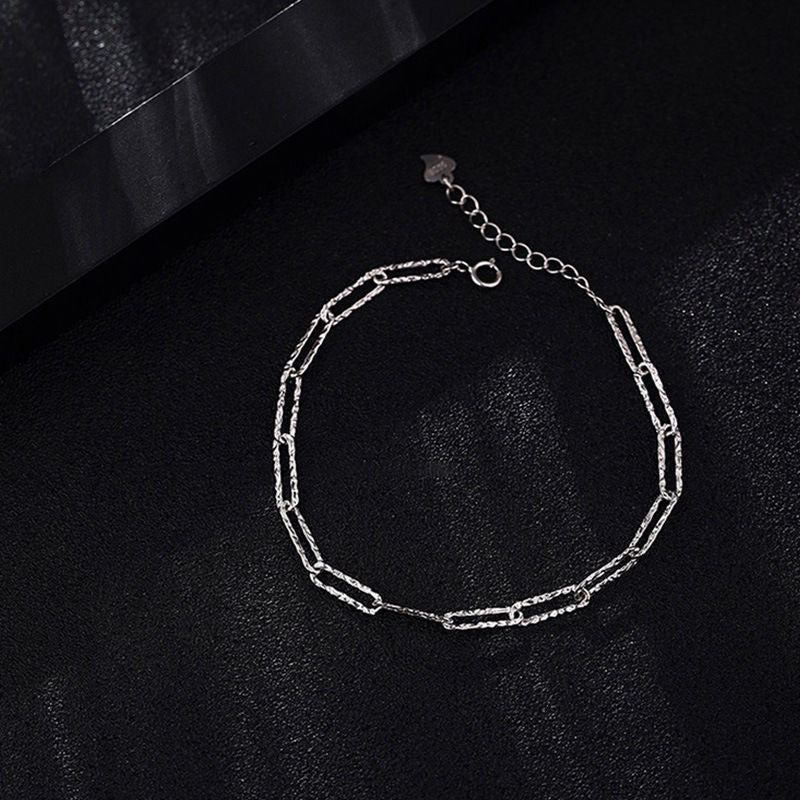 S925 Silver Bracelet Trendy Female Bracelet Girlfriends Bracelet