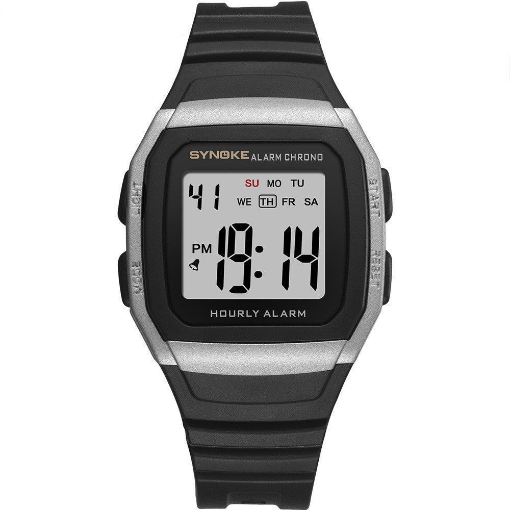 Multifunctional Sports Electronic Watch Shockproof And Waterproof