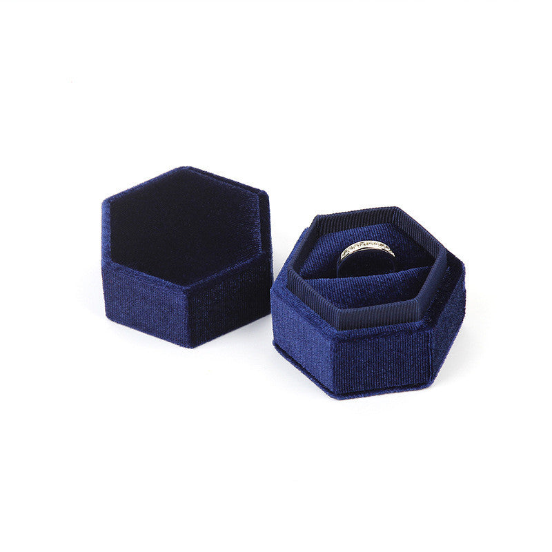 Corduroy jewelry box jewelry box ring bracelet pendant box jewelry earrings packing box manufacturers wholesale